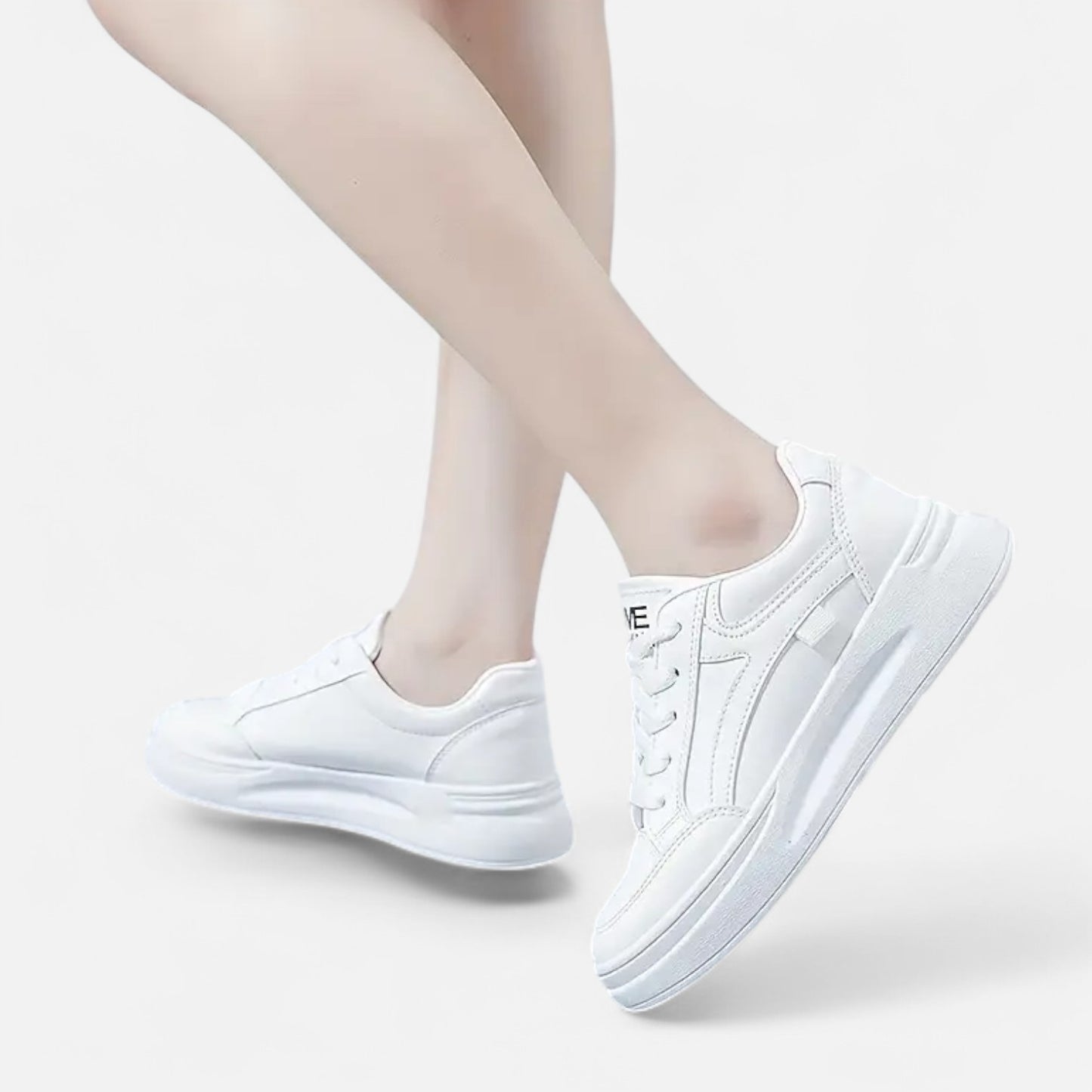 Novaréy | Baskets Plates Femme à Bout Rond – Respirantes et Polyvalentes pour la Vie Active