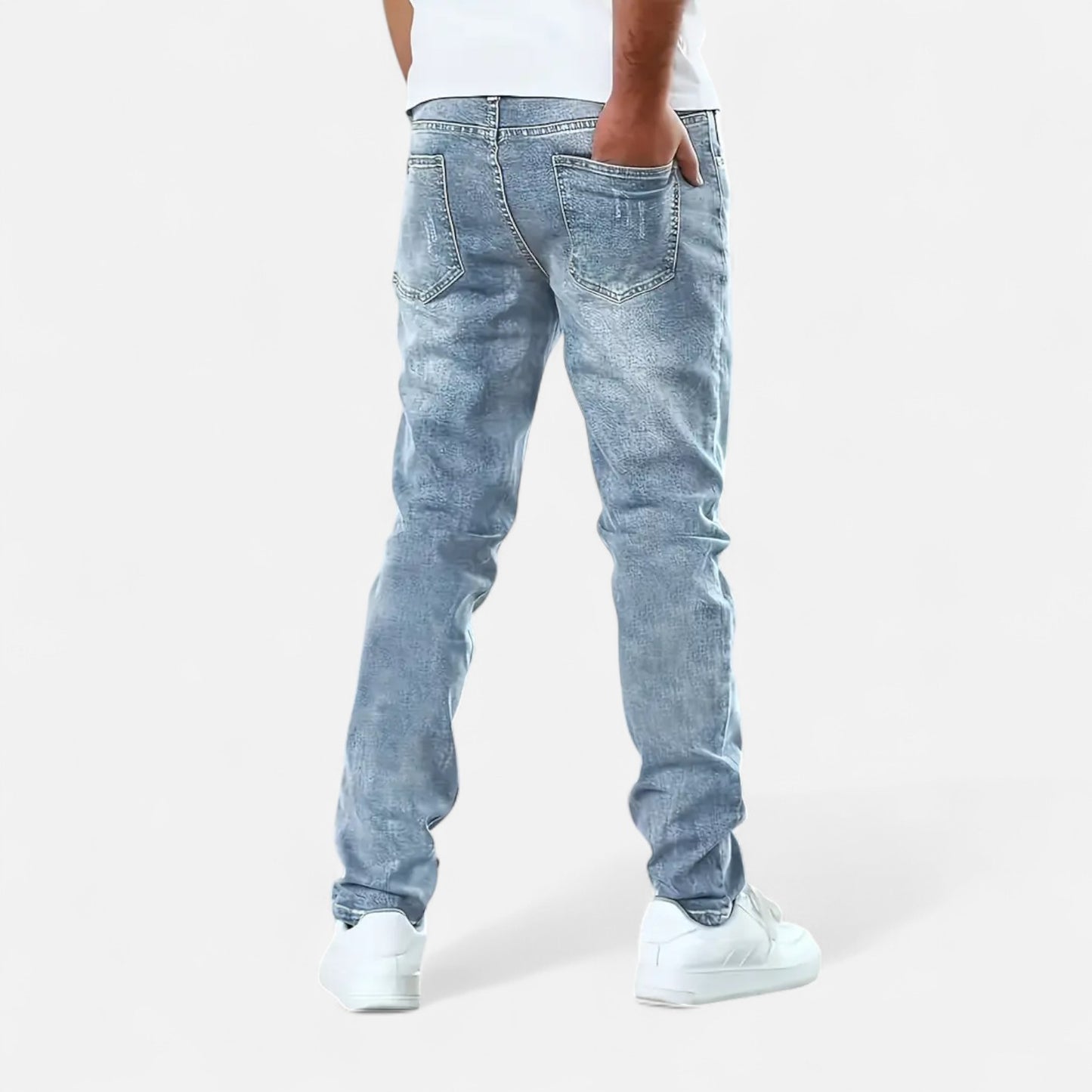 Novaréy | Jean Homme Casual Stretch – Confort Naturel et Silhouette Classique