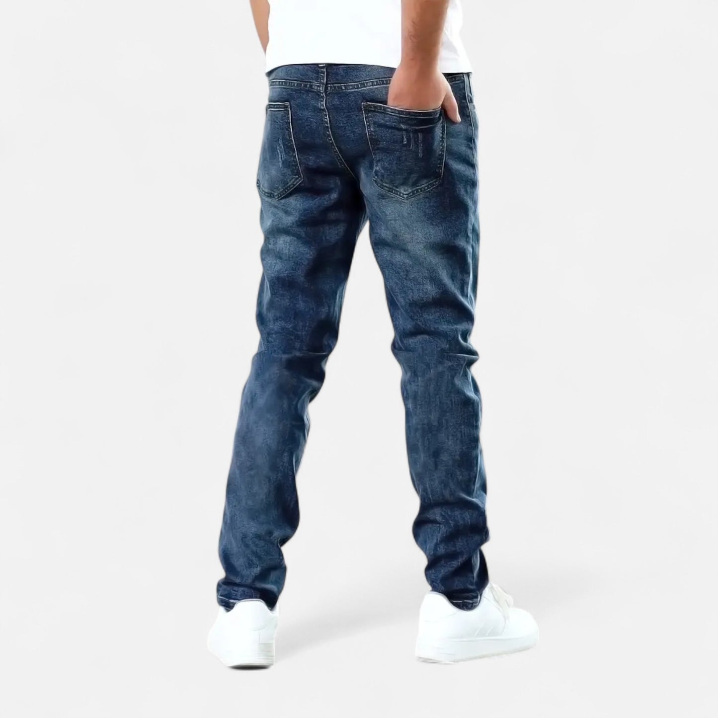Novaréy | Jean Homme Casual Stretch – Confort Naturel et Silhouette Classique