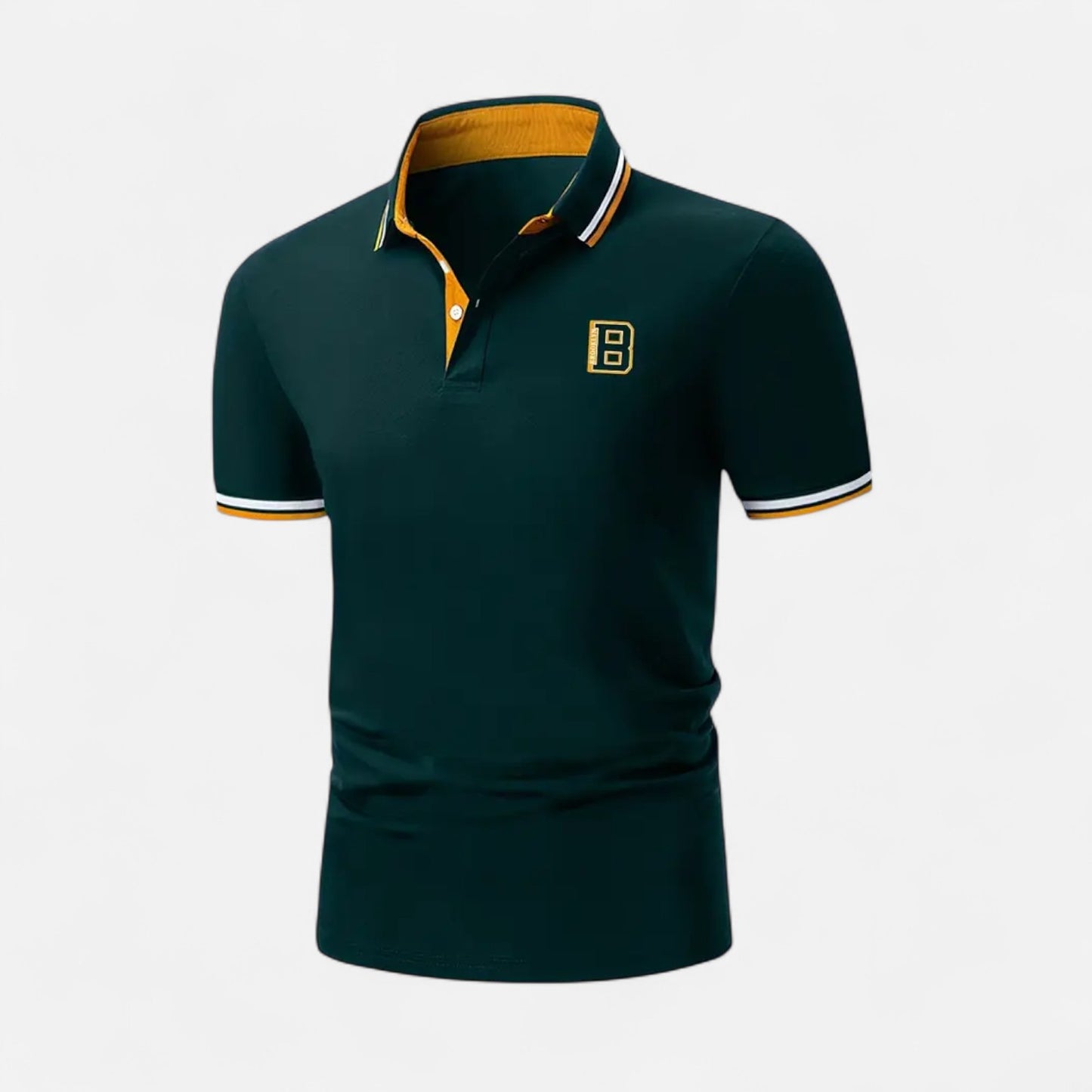 Novaréy | Chemise Homme Estivale à Imprimé Lettre – Élégance Graphique et Fraîcheur Moderne
