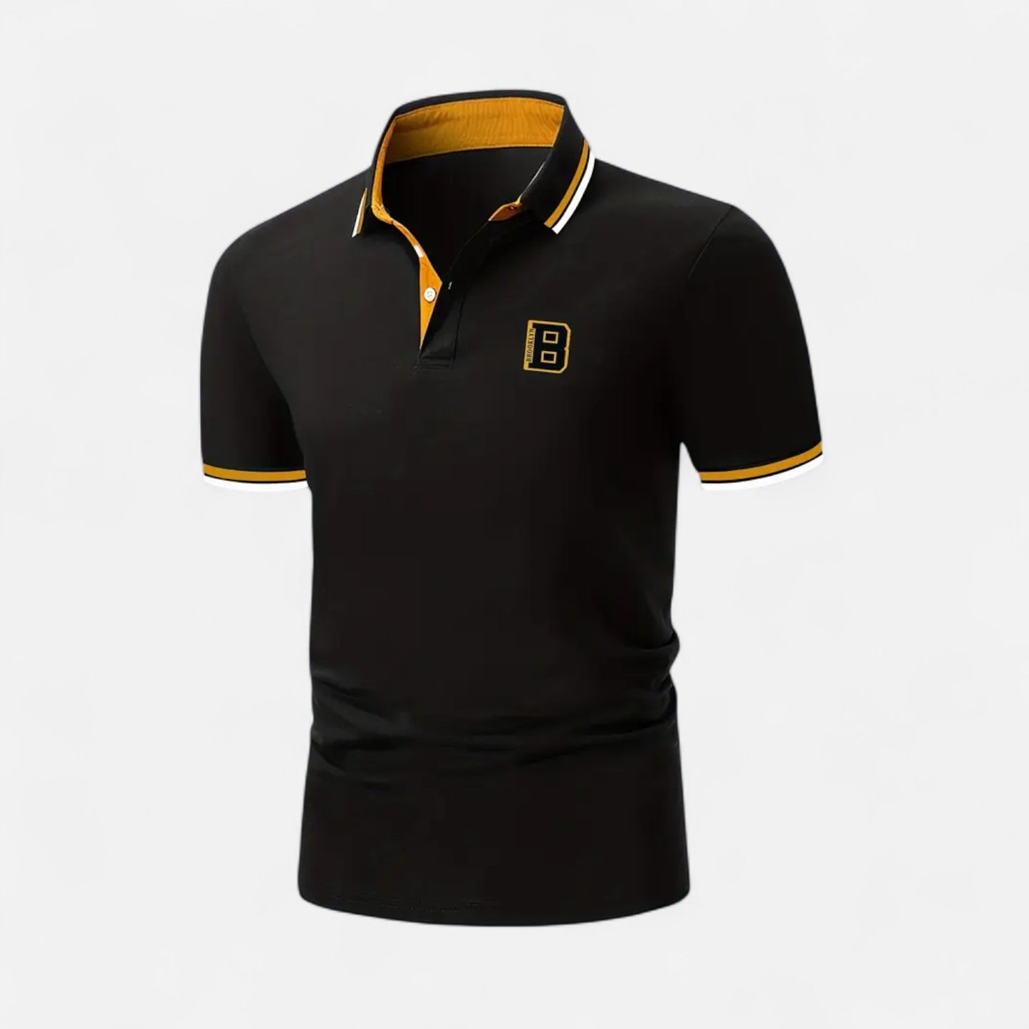 Novaréy | Chemise Homme Estivale à Imprimé Lettre – Élégance Graphique et Fraîcheur Moderne