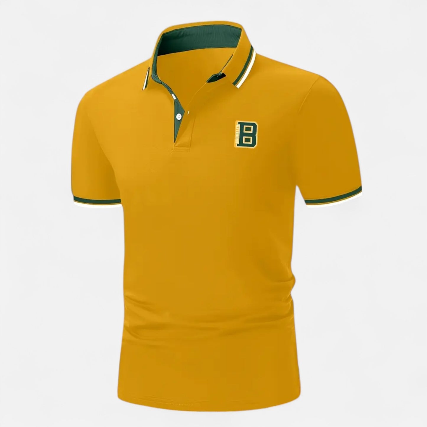 Novaréy | Chemise Homme Estivale à Imprimé Lettre – Élégance Graphique et Fraîcheur Moderne