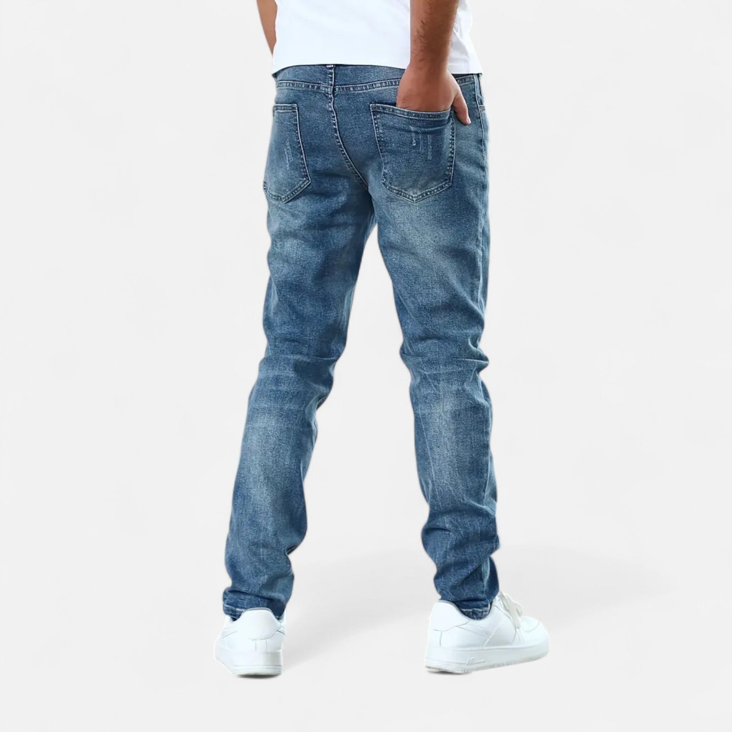 Novaréy | Jean Homme Casual Stretch – Confort Naturel et Silhouette Classique
