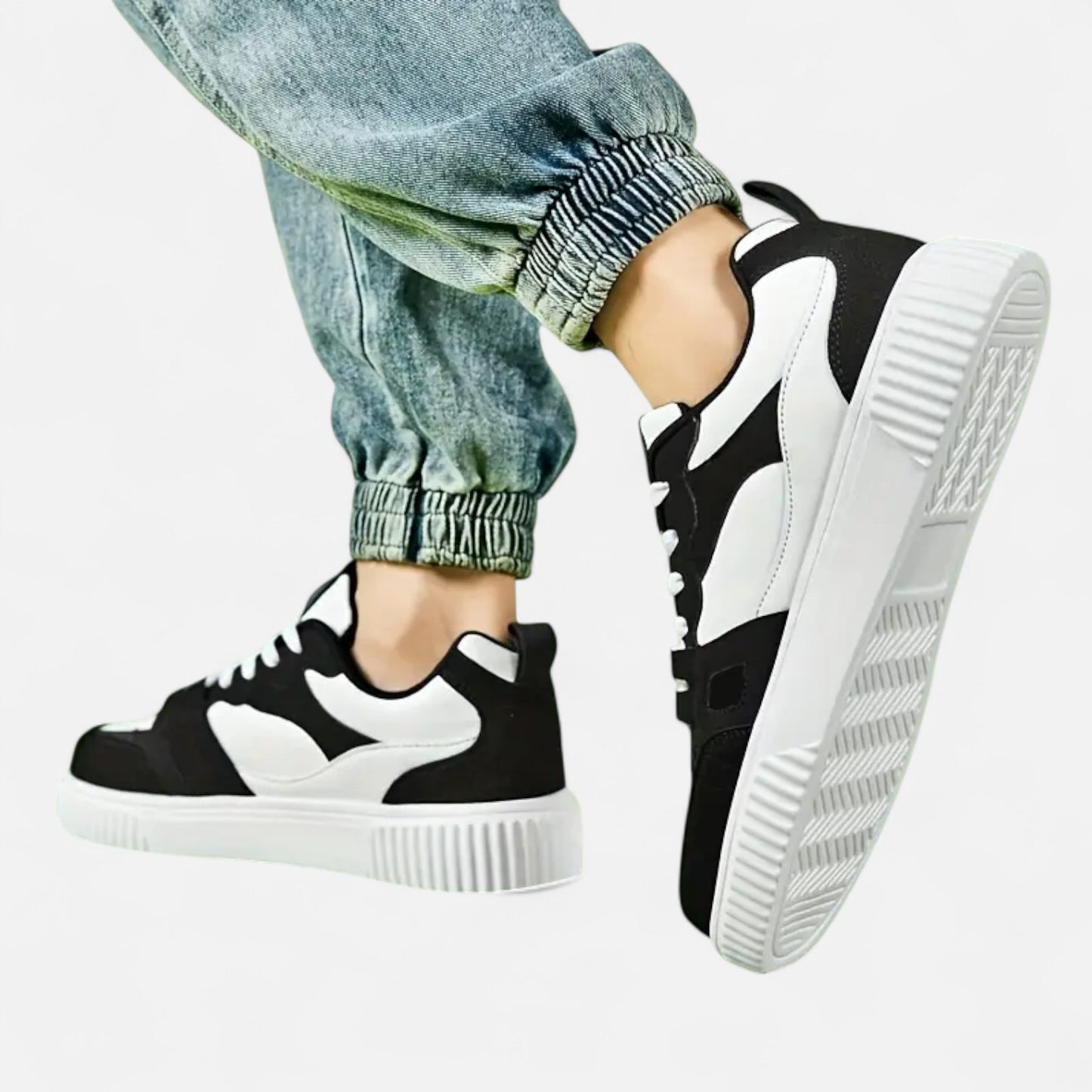 Novaréy | Chaussures de Skate Homme Bicolores – Style Urbain et Confort Haut de Gamme