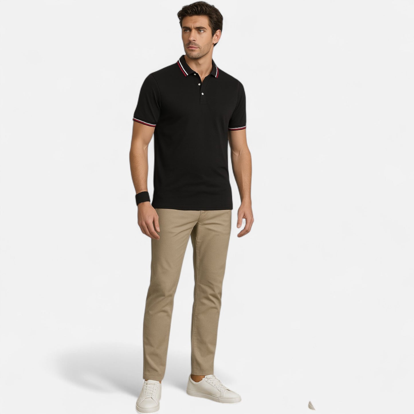 Novaréy | Polo Homme Haut de Gamme – Sobriété Moderne et Élégance Intemporelle