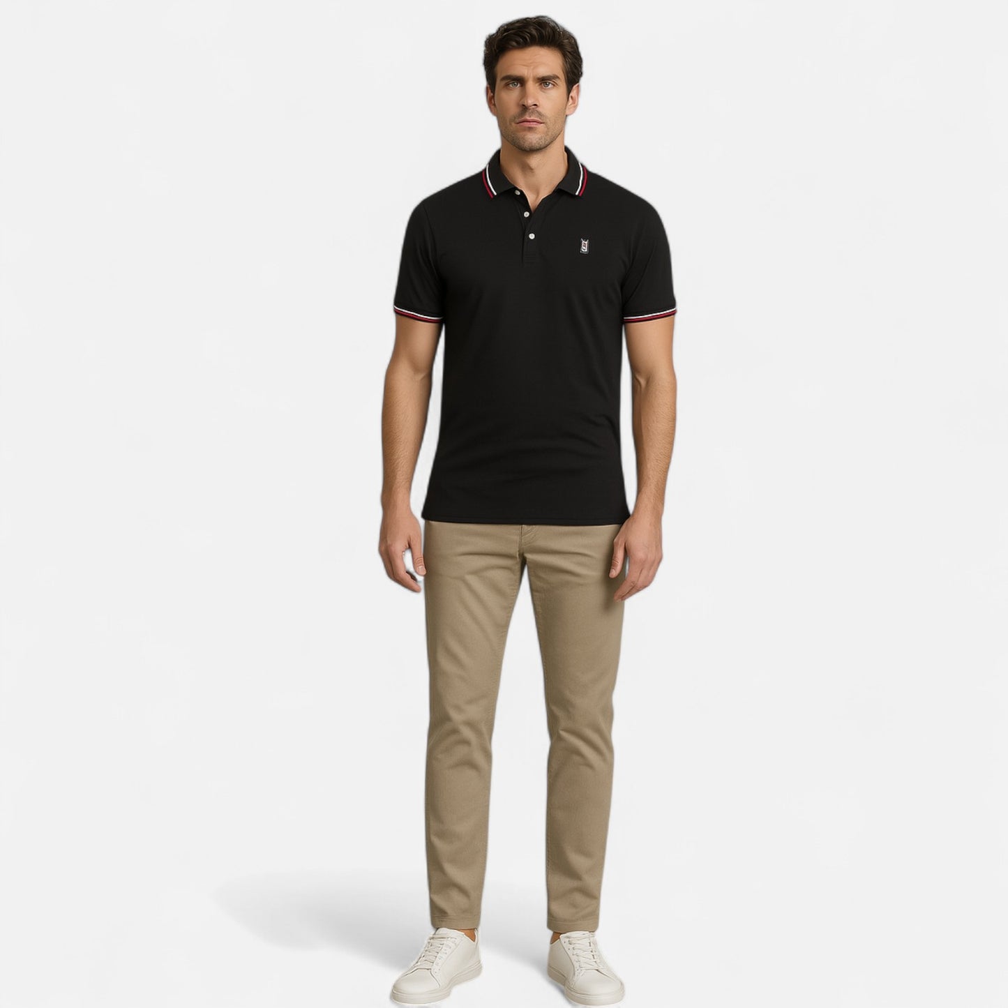Novaréy | Polo Homme Haut de Gamme – Sobriété Moderne et Élégance Intemporelle