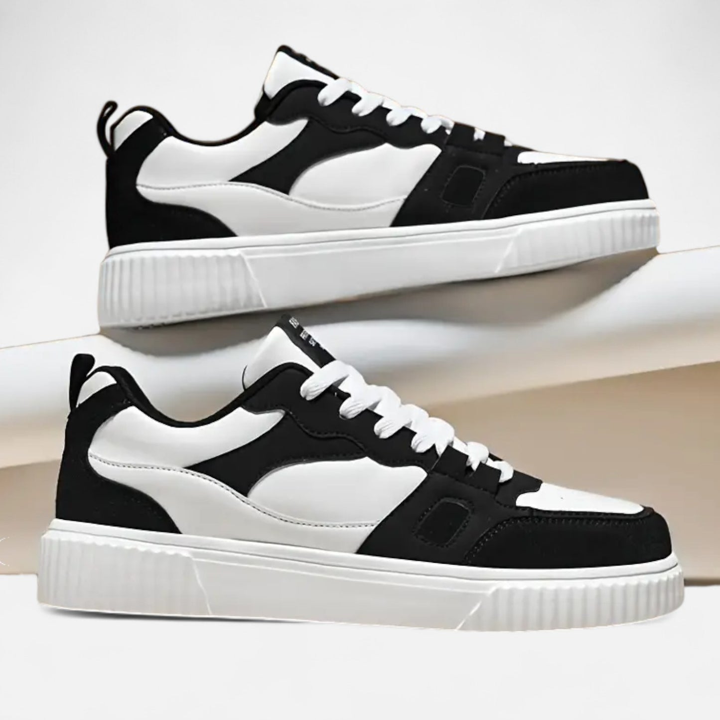 Novaréy | Chaussures de Skate Homme Bicolores – Style Urbain et Confort Haut de Gamme