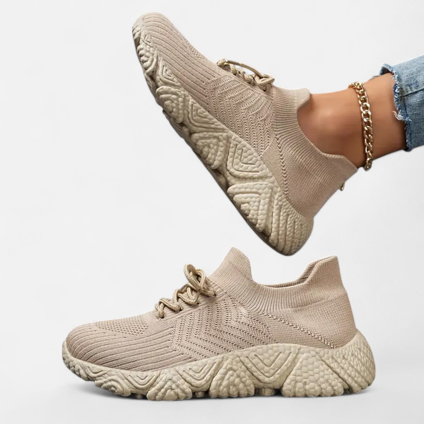 Novaréy | Chaussures Femme Tissées Respirantes – Légèreté Tactile et Confort Moderne