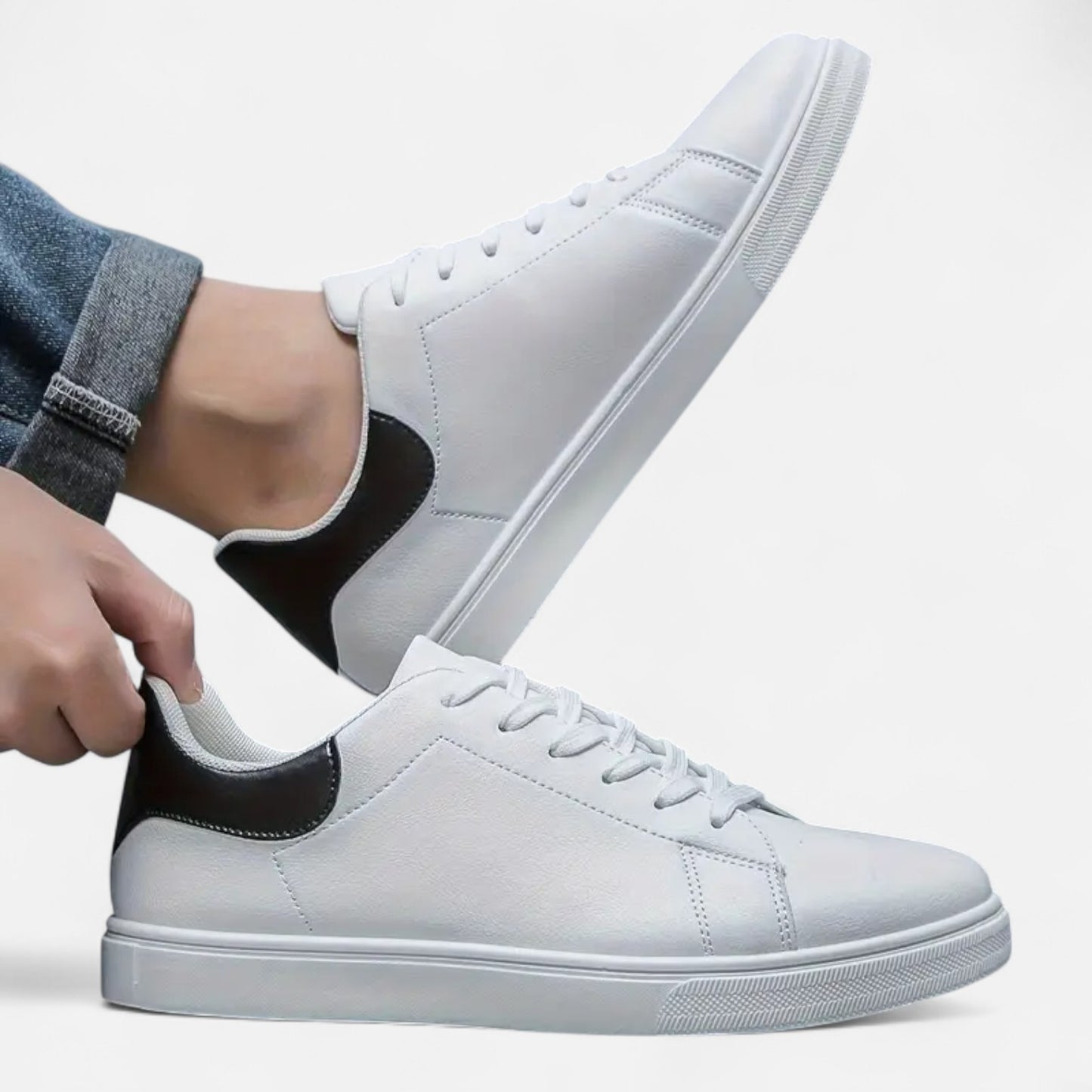 Novaréy | Baskets Basses Homme à Lacets – Élégance Décontractée Printanière